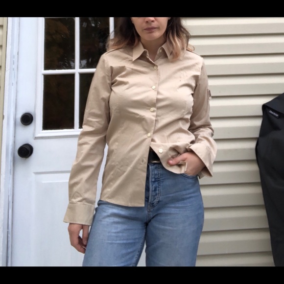 Military Style Button Down - Picture 4 of 6